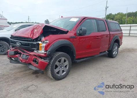 2018 Ford F-150 Xlt from USA, damaged, VIN 1FTEW1E52JKF96409